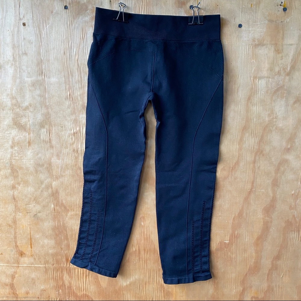 Fabletics Seamless Solid Capri Black Leggings - image 5